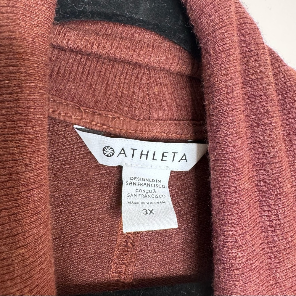 Athleta Open Front Cardigan 3X - Picture 4 of 6